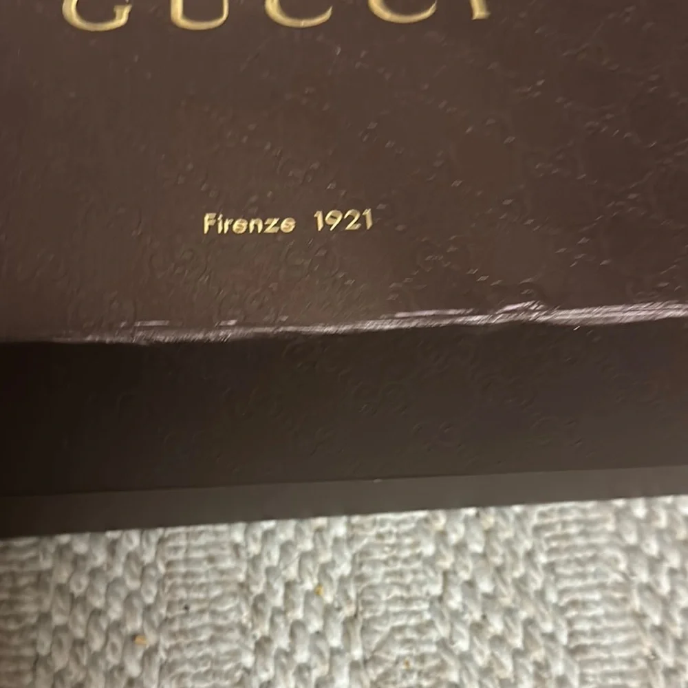 Gucci Brown Gift Box and Bag Set